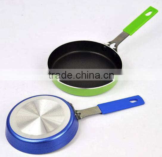 WS-FP23 High Quality Aluminum MIni Fry Pan with Spiral Bottom