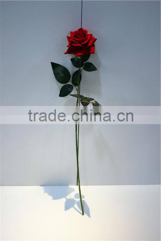 Home and outdoor garden table wedding gate decoration 60cm or 24inches Height artificial 3 heads flowers E04 0620