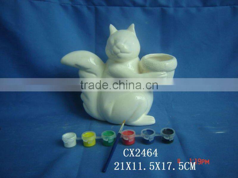 Ceramic Gnome for Garden-custom garden gnomes-terra cotta gnomes-porcelain paint Gnomes