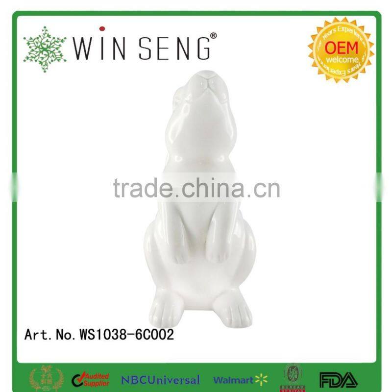 Ceramic rabbit give children the best Easter gift