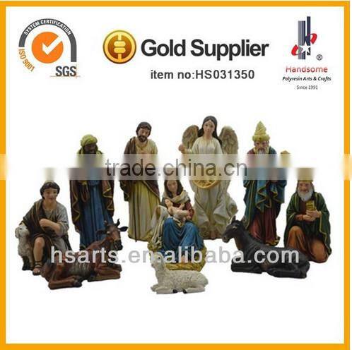 Catholic Religious 42'' outdoor nativity set resin statues
