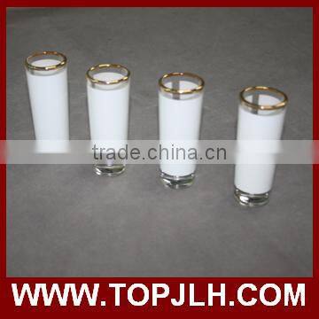 Clear cheap Tall shot glasses mini beer mugs