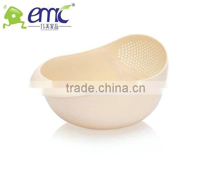 washing and draining bucket, storage bucket for fruit and vegetables