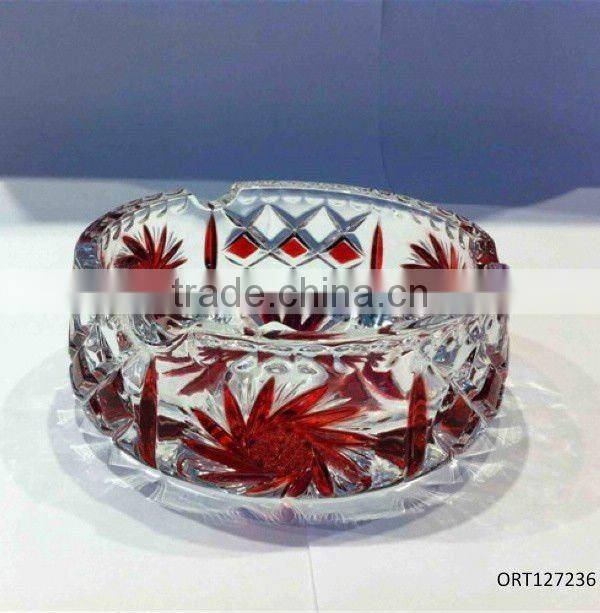 diamond glass ashtrays