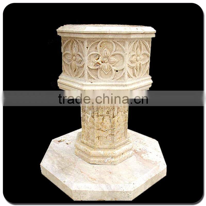 China granite flowerpot stone carving flowerpot for sale