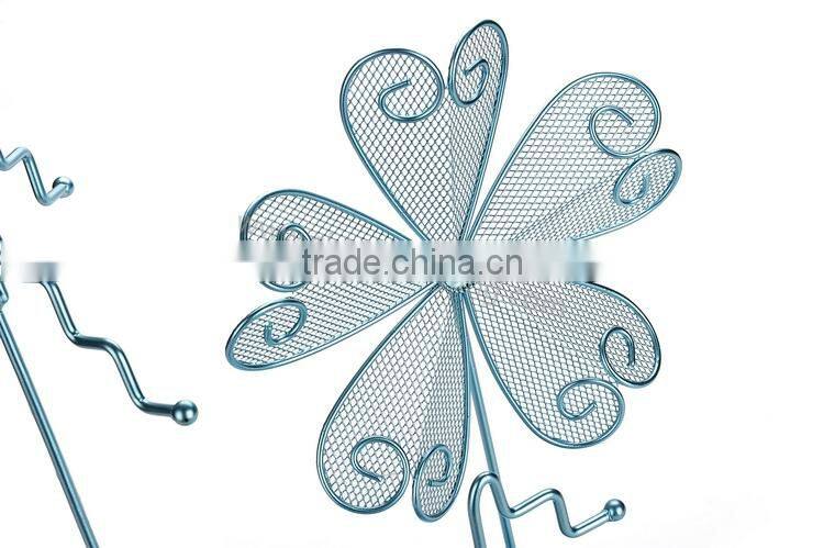 Windmill design metal jewelry display stand