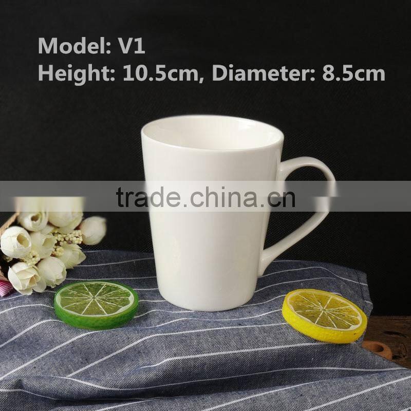 Wholesale ceramic customize sublimation cheap plain white mug