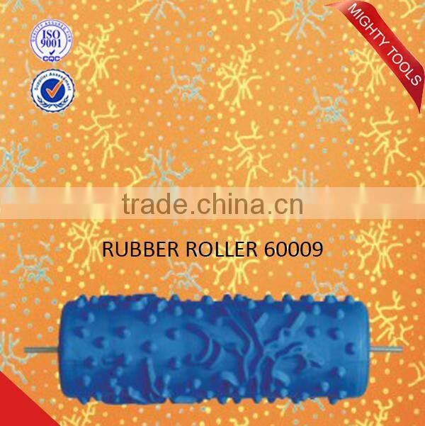 High Quality Paint Rollers Brush Professional Texture Decorating Rubber Pattern Paint Roller