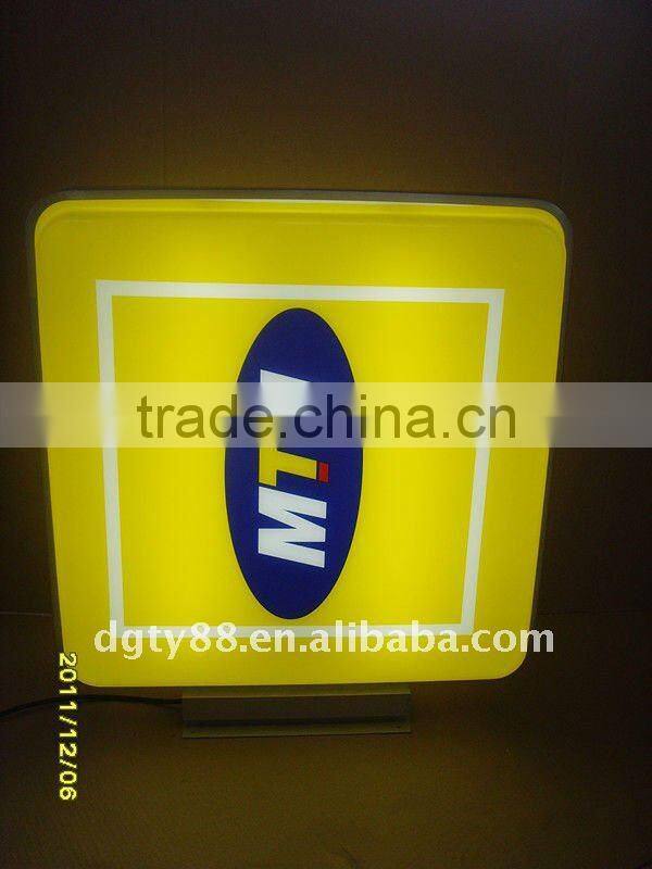ODM factory thermoforing thick blister plastic cover of light box