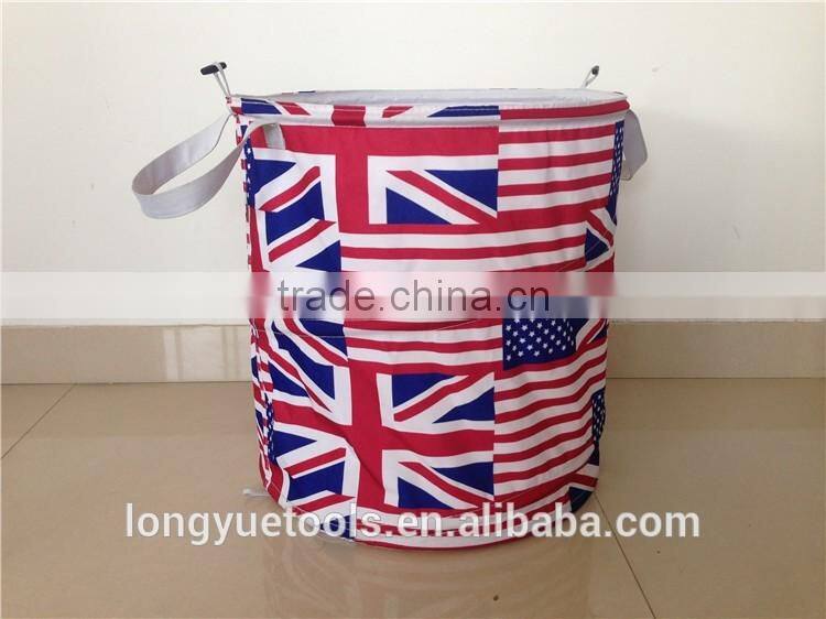 Unique pretty folding British garden pop up bag
