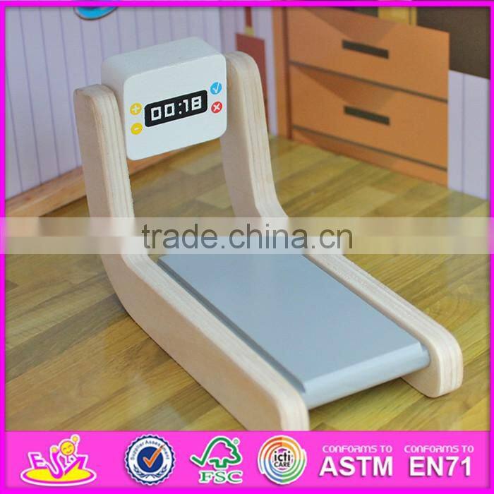 2016 new design full size children pretend play wooden uptown dollhouse with furniture W06A152