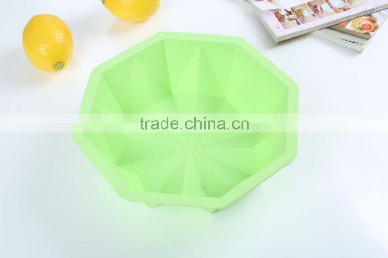 Petty Silicone Mold Pan Mould Bread Pizza Bakeware Tray Silicone Non-Stick Fluted Tube Pan