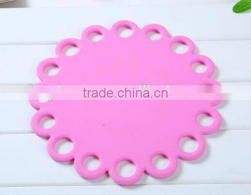 High quality silicone mat,heat resistant non-stick pot pad