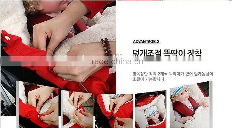 New Multi function baby sleeping bag Envelope type warm baby sleeping bag winter thick and cotton carts