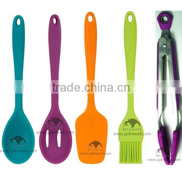 SK-1586 Plastic Handle silicone kitchen tools