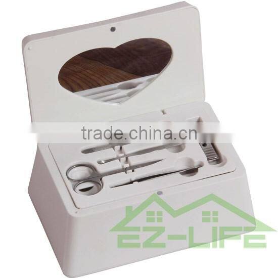 high quality plastic medical cabinet first aid plastic manufaturer small keyboard storage box/kit with lock and layers