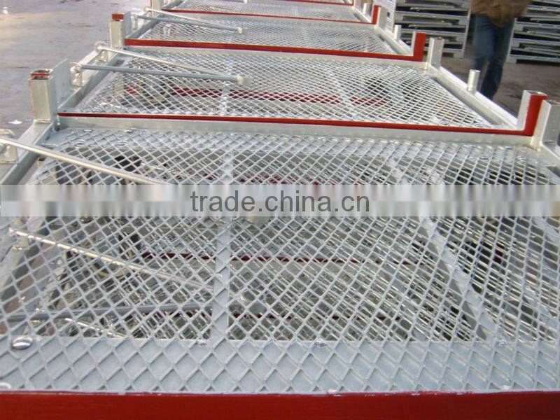 Pulling Plate Mesh Base For Flower Trolley