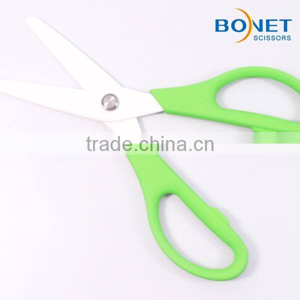 S53102C1 7-7/8" color handle kitchen ceramic scissor