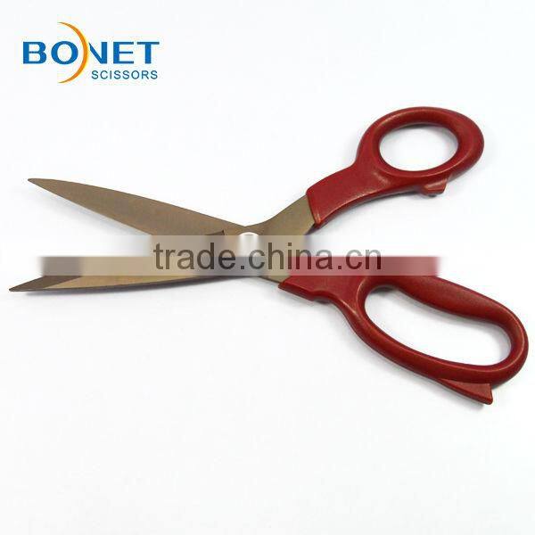 S14015T FDA qualified 9" tailor titanium coated blade scissors