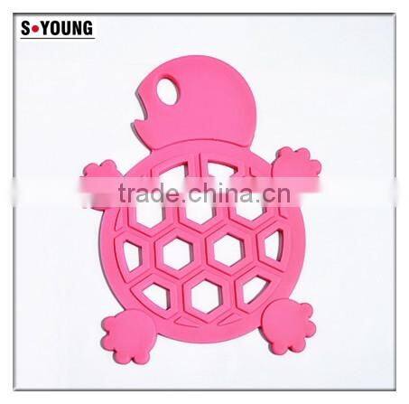 16027 tortoise shape silicone high temperature heat insulation mat kitchenwares silicone mat flexible silicone heating mat