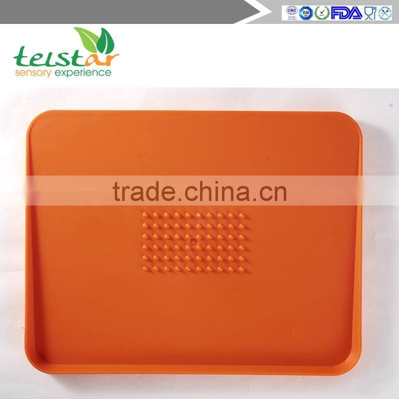 Funny Color Plastic Cutting Board Fruit Vegetable Chopping Board