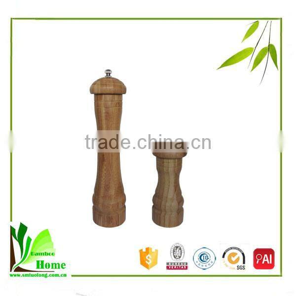 Bamboo Egg Shaped Salt and Pepper Shaker