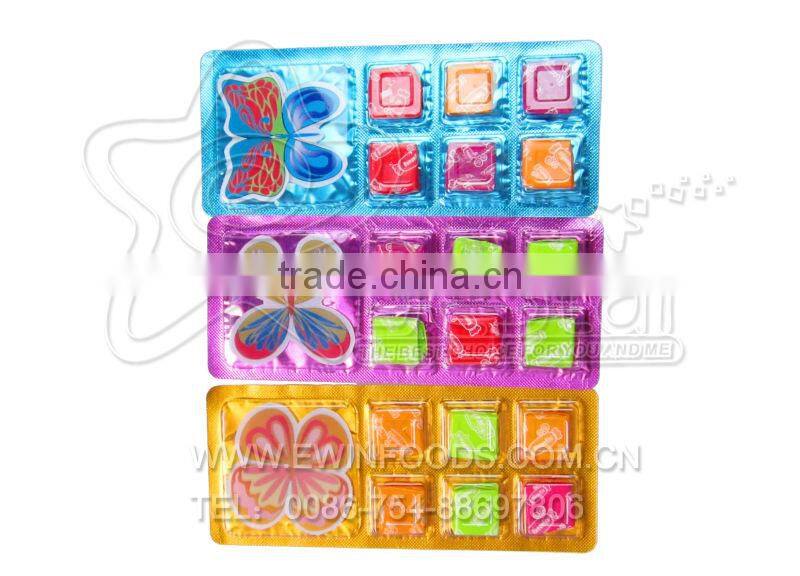 Swiss Sugar With 3D Butterfly Sticker