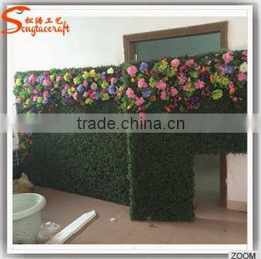 wedding artificial flower wall silk flower wall decoration