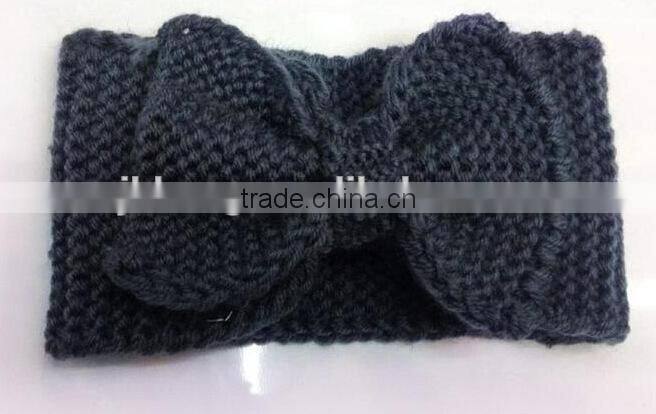 STOCK Wholesale crochet head wraps crochet bow knit headwrap