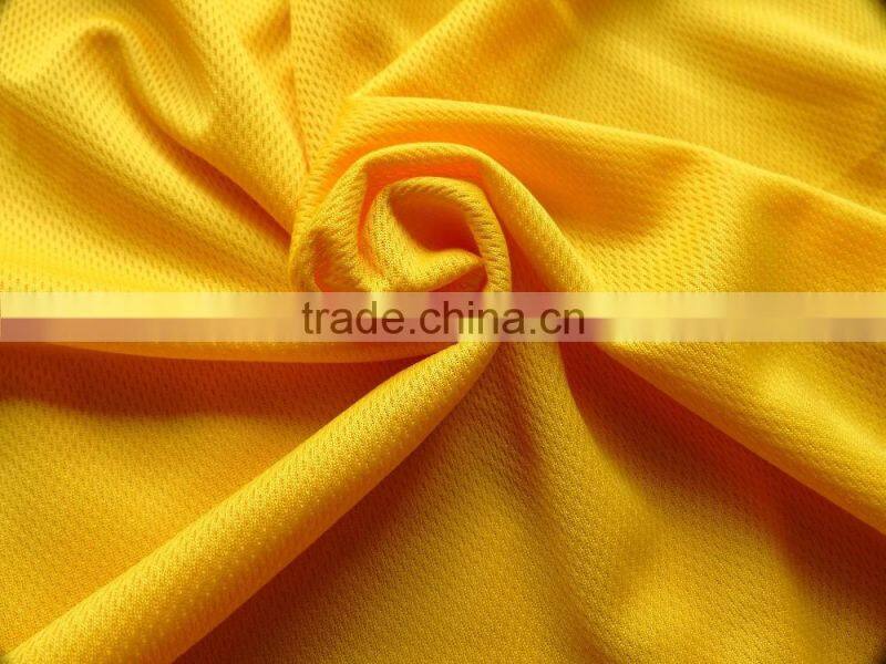 100% polyester dry fit Mesh fabric,bird eye mesh fabric for sportswear