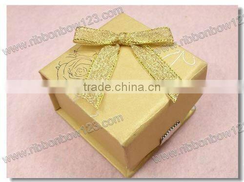 gift decorative bow with a small artificial flower
