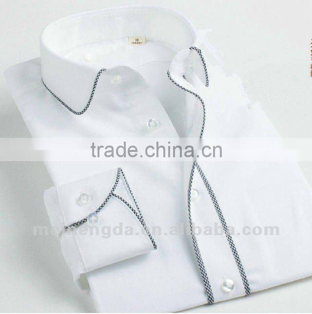 round collar stylish men shirt