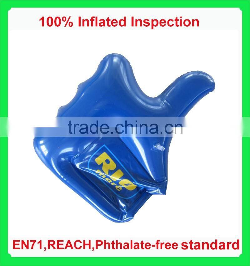 high quality PVC inflatable hand