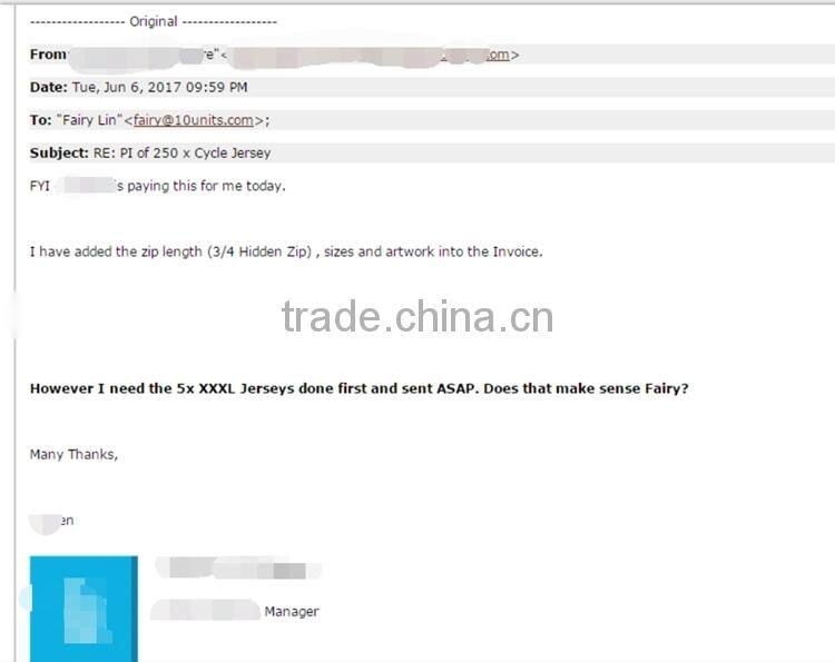 China custom welcome manufacture promotion short sleeve cycling jersey men's biking clothes