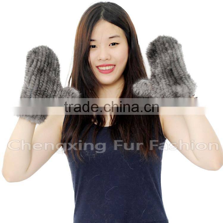 CX-A-60H Wholesale New Fashion Mittens Real Mink Fur Woman Fur Gloves
