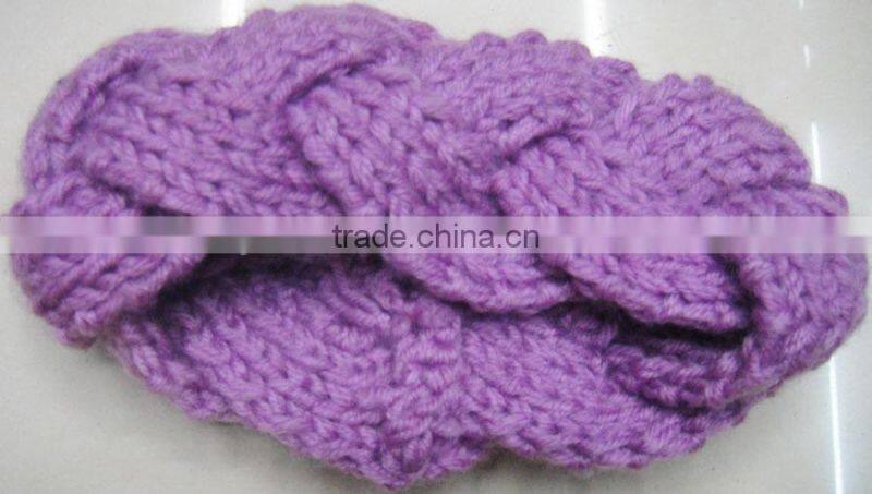 Fashion new Hot designer crochet acrylic braided headband