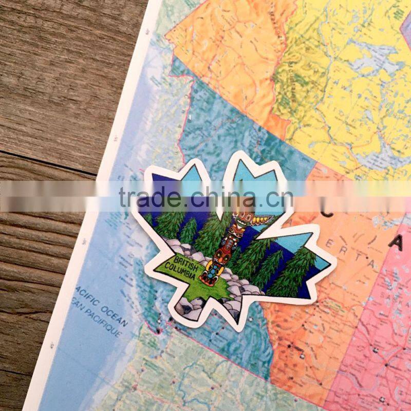 Custom high quality embroidered Canadian maple leaf patch for clothes embroidery patch made in china choose size/color