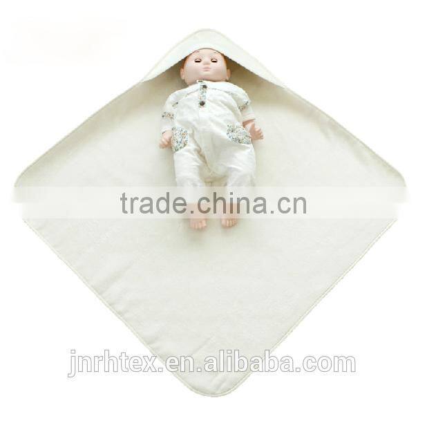 Trade assurance plain organic baby bamboo swaddle blanket