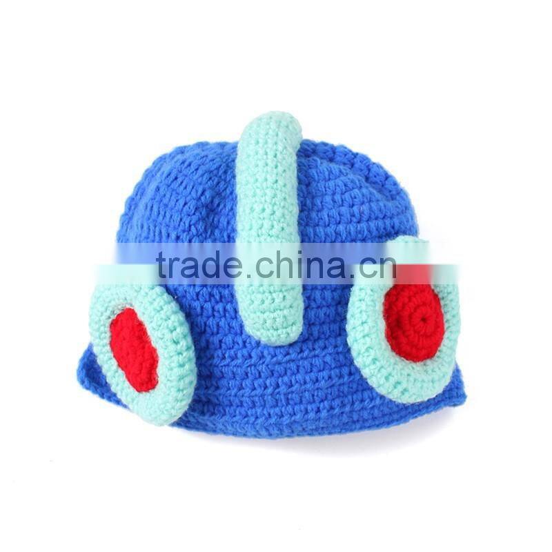 Photography costume baby props ultraman design handmade crochet cap LBP20160218-45
