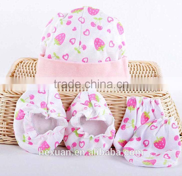 100% cotton baby mittens,Baby mittens, Newborn Infant Baby Mittens,Mesh bag baby Baby mittens set,baby socks and baby mittens,