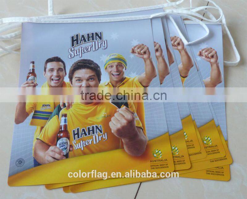 promotional pvc bunting flag