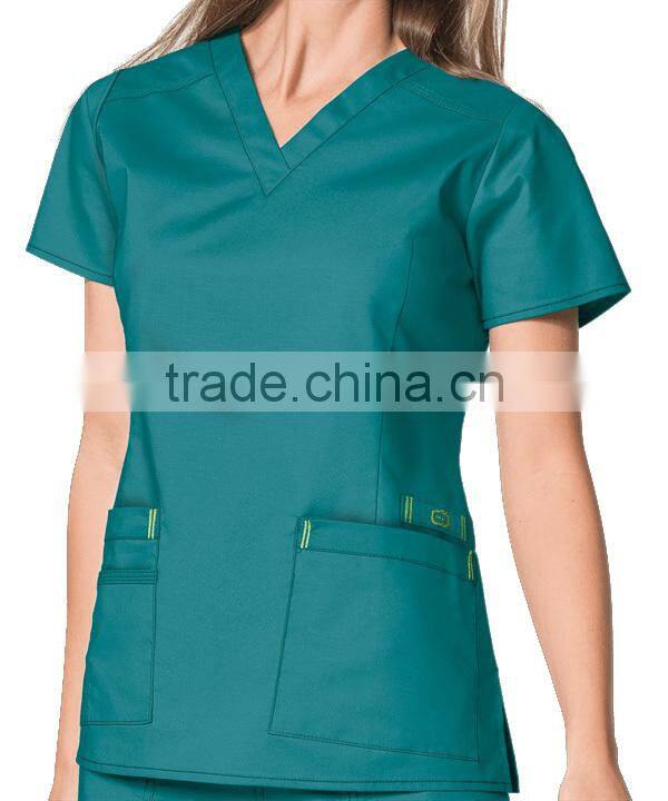 Women's Multi Pockets Designer Nurse Medical Hospital Uniform
