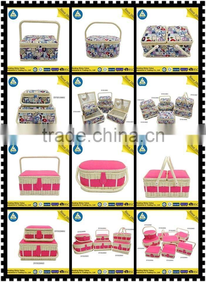 Factory Price Wholesale Sewing Basket For Home &Travel from nanjing