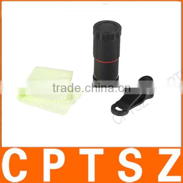BR003 Universal 8X Zoom Phone Telephoto Camera Lens with Clip for Phone Samsung HTC Photography Accessory