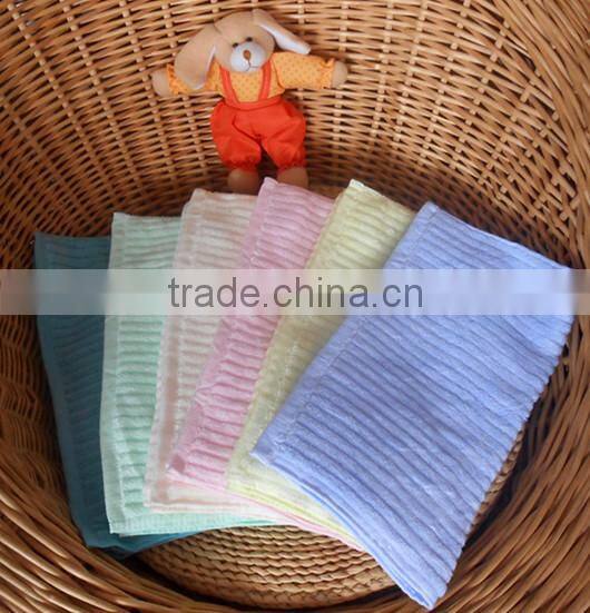 100% Bamboo bath towel--solid color untwisted soft high absorbent towels