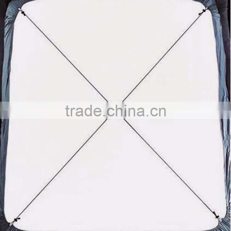 2017 New Desgin 54" to 140" Adjustable Under Mattress Bed/Fitted Sheet Fastener,Bed Sheet Straps Suspenders 2 Pack