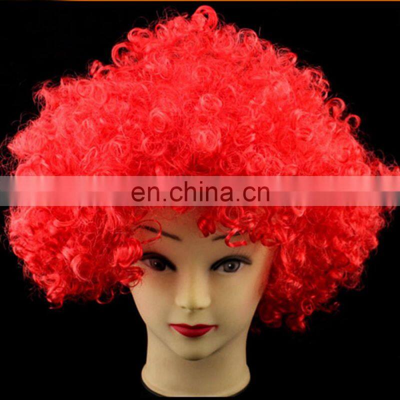 Halloween funny crazy costume party human Hair Wig