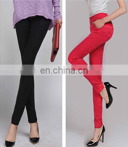 Different colors stretch denim fabric for lady jeans