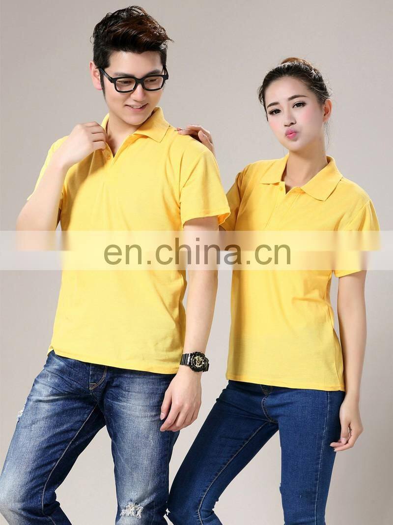 Chinese Supplier Pure Color Soft POLO T-shirt