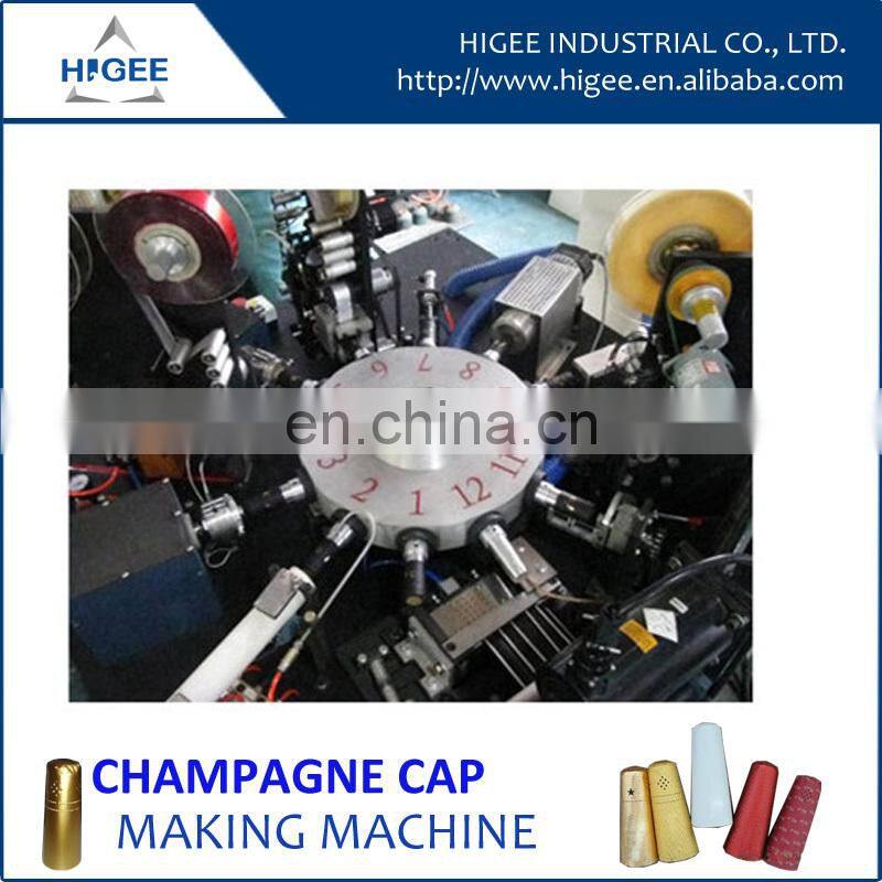 champagne bottle cap making machine
